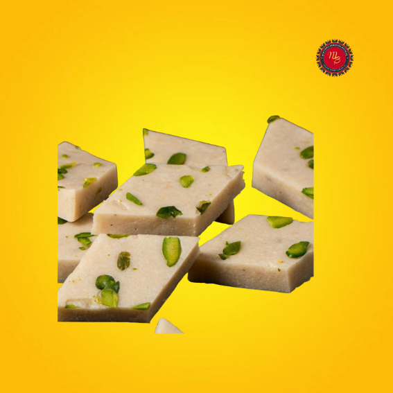 Pista Kaju Barfi - Premium Pistachio and Cashew Sweets | Buy Online