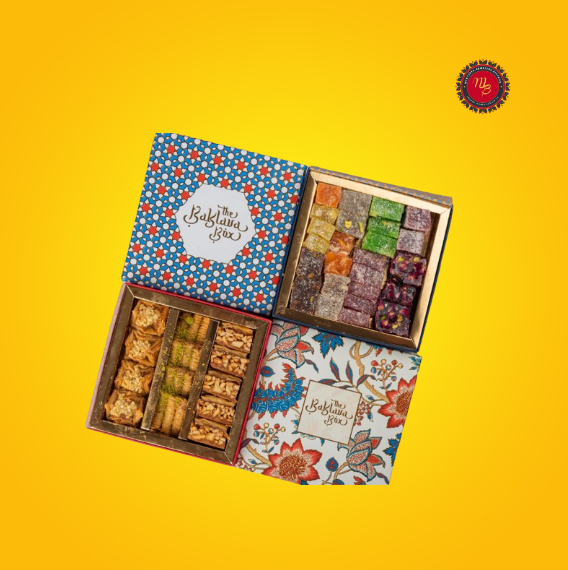 Delicious Assorted Baklava Box - 250 gm | Authentic Flavors Buy Assorted Turkish Delight - 500 gm | Perfect Treats